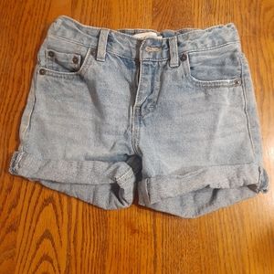 Levis girls Jean shorts